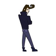 comic cartoon cool guy N3