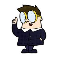 comic cartoon scientist N2