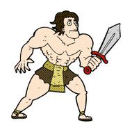 comic cartoon fantasy hero man N3