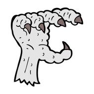 comic cartoon bird claw N2