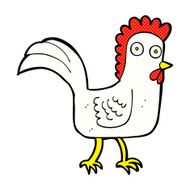 comic cartoon chicken N5