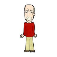 comic cartoon dad shrugging shoulders N3