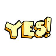 comic cartoon yes symbol N2