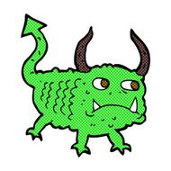 comic cartoon little demon N7