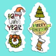 Christmas vertical banners