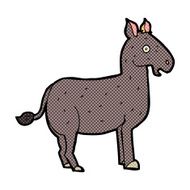 comic cartoon mule N3