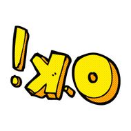 comic cartoon OK symbol N3