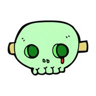 comic cartoon skull mask N5