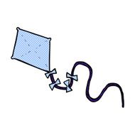 comic cartoon kite N9