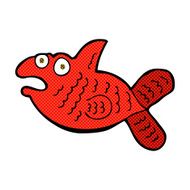 comic cartoon fish N32