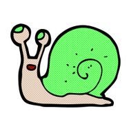 comic cartoon snail N10