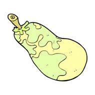 comic cartoon pear N7