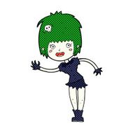 comic cartoon vampire girl N60