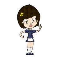 comic cartoon pretty maid N3
