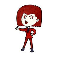 comic cartoon vampire girl N63