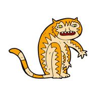 comic cartoon tiger N2