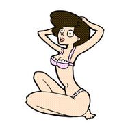 comic cartoon underwear model N3