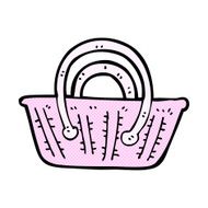 comic cartoon basket N3