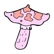 comic cartoon toadstool N21