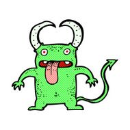 comic cartoon little devil N6