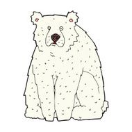 comic cartoon funny polar bear
