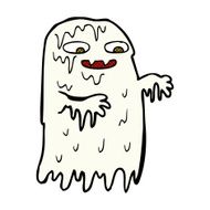 comic cartoon gross slime ghost N2
