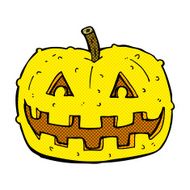 comic cartoon pumpkin N6