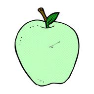 comic cartoon apple N22