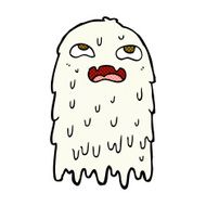 gross comic cartoon ghost N5