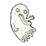 gross comic cartoon ghost N6
