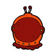 comic cartoon astronaut helmet N8