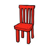 comic cartoon wooden chair N3