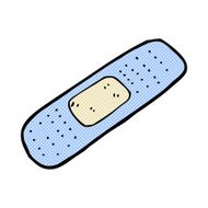 comic cartoon medical plaster N3