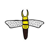 comic cartoon bug N10