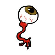 comic cartoon gross eyeball N4