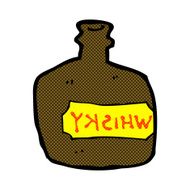 comic cartoon whisky jar N2