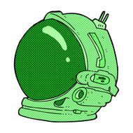 comic cartoon astronaut helmet N9