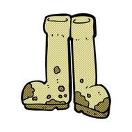 comic cartoon muddy boots N3