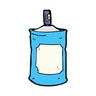 comic cartoon spray can N20