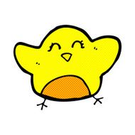 comic cartoon bird N65