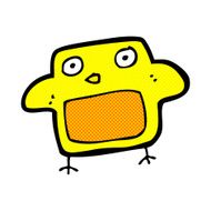 comic cartoon bird N66