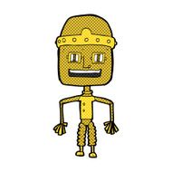funny comic cartoon robot N13