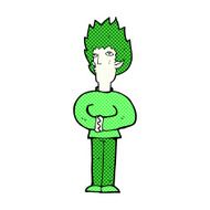 comic cartoon vampire man N29