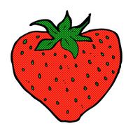 comic cartoon strawberry N17