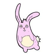 funny comic cartoon rabbit N4