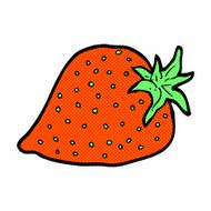 comic cartoon strawberry N19