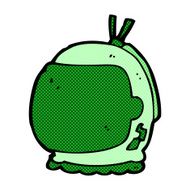 comic cartoon astronaut helmet N10