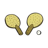 comic cartoon table tennis bats N3