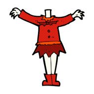 comic cartoon female vampire body (mix and match cartoons N5