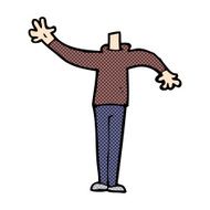 comic cartoon male gesturing body (mix and match cartoons N6